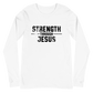 Unisex Core Long Sleeve T-Shirt - Black Text